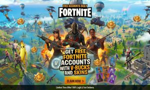 Free Fortnite Accounts I'd & Passwords with V-bucks and Skins 2026 Fortnite