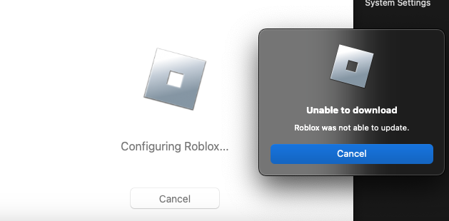 Roblox Is Unable to Download on a Mac