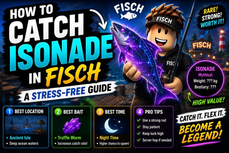How to Catch Isonade in Fisch: A Stress-Free Guide