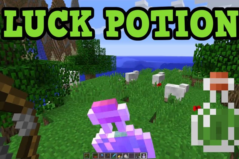 How to Make a Potion of Luck in Minecraft Full Guide