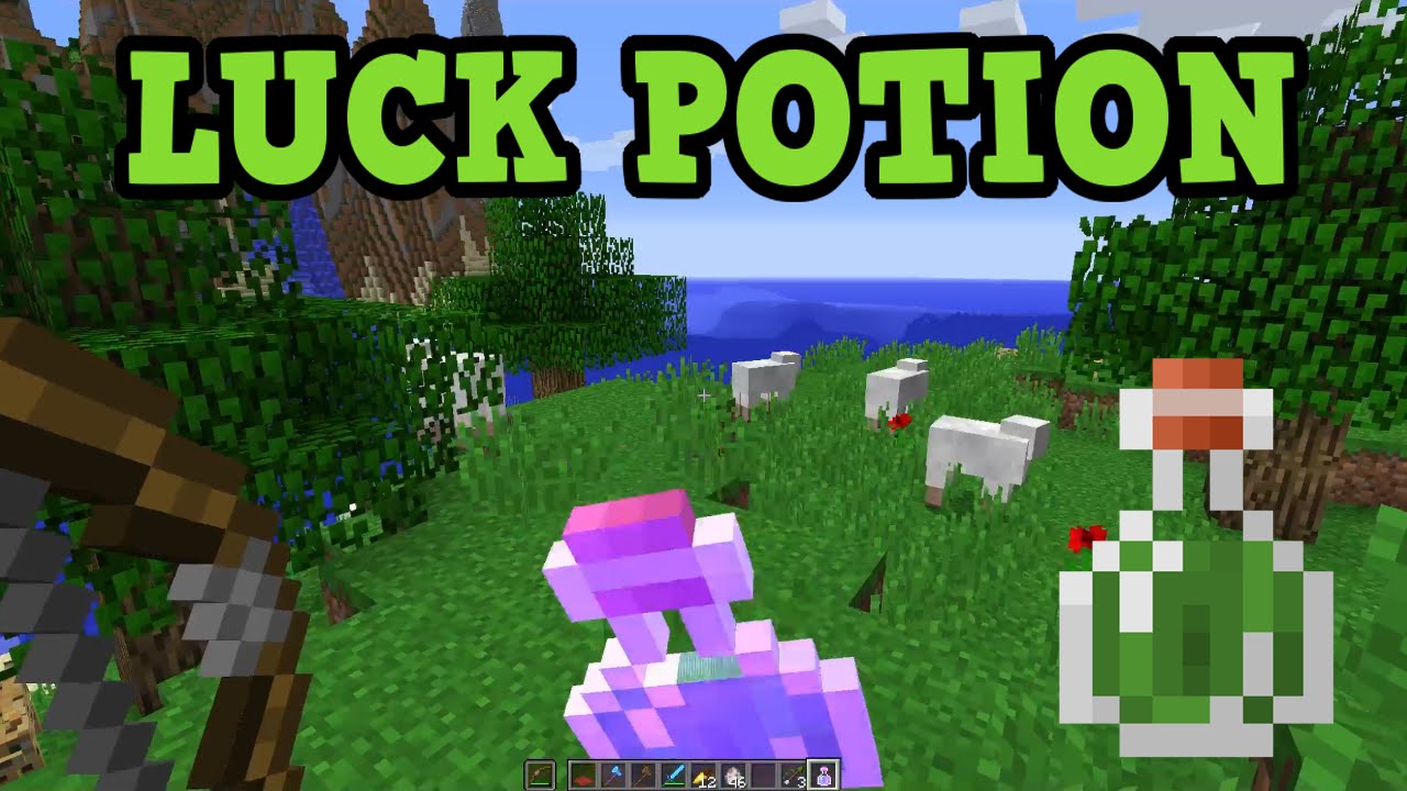 How to Make a Potion of Luck in Minecraft