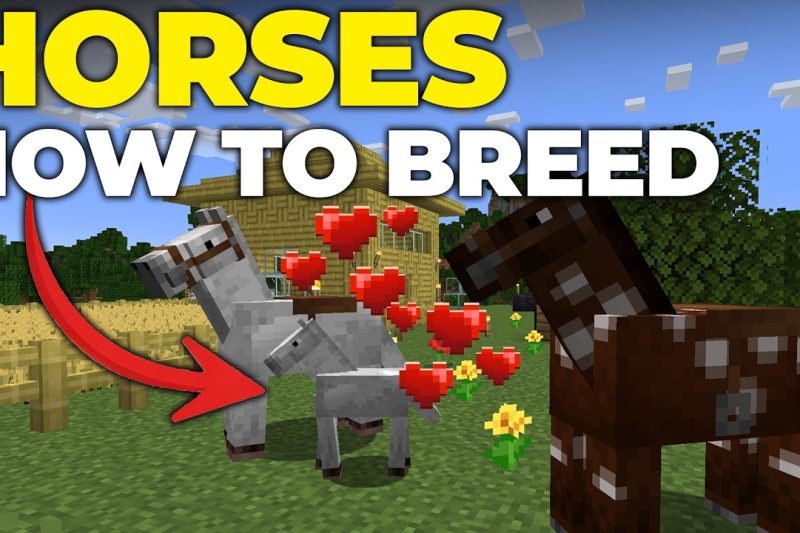 The Complete Minecraft Horse Breeding Guide