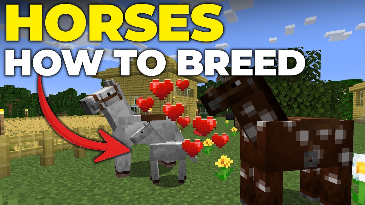 The Complete Minecraft Horse Breeding Guide